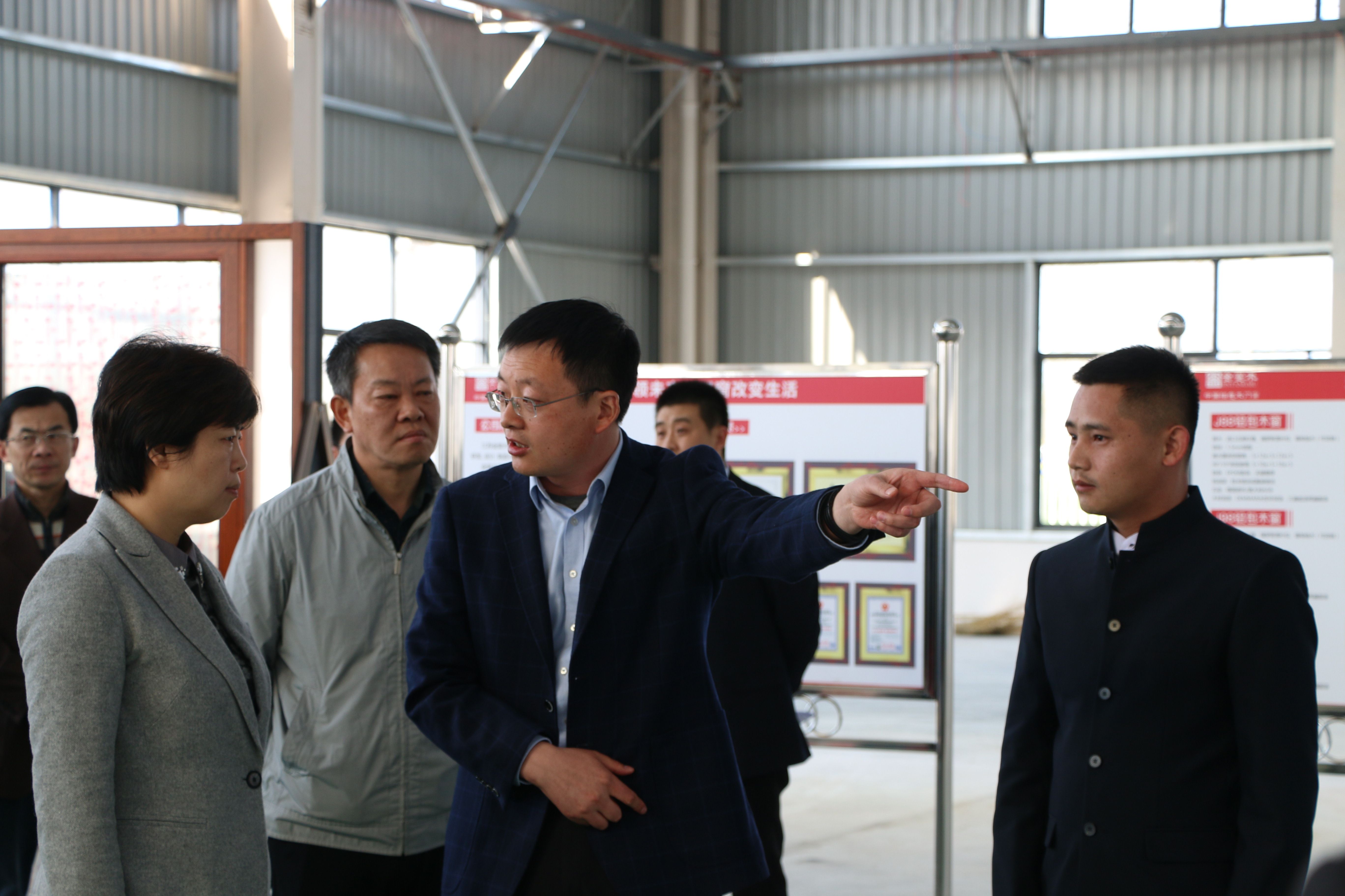 宿遷市宿豫區(qū)領(lǐng)導(dǎo)視察工作現(xiàn)場(chǎng)