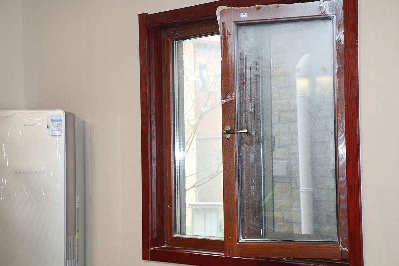 隔音鋁包木門窗產(chǎn)品實拍