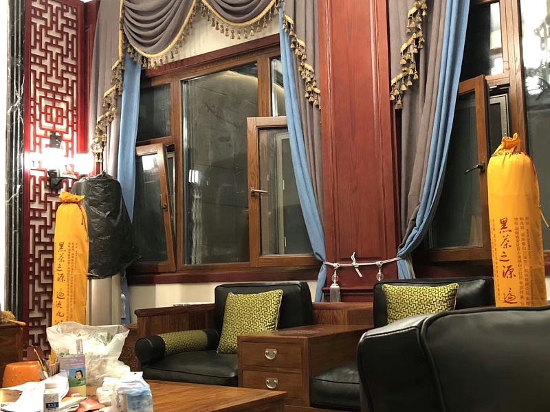 定制隔音鋁包木門窗實拍