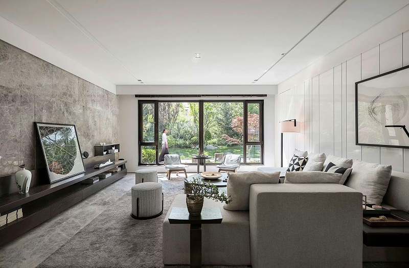 節(jié)能鋁包木門窗展示