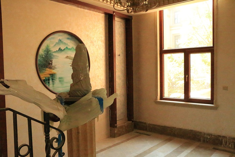 鋁包木門窗別墅實拍