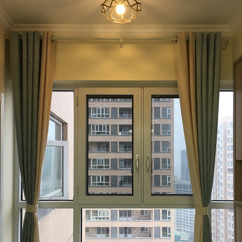 鋁包木門窗實拍