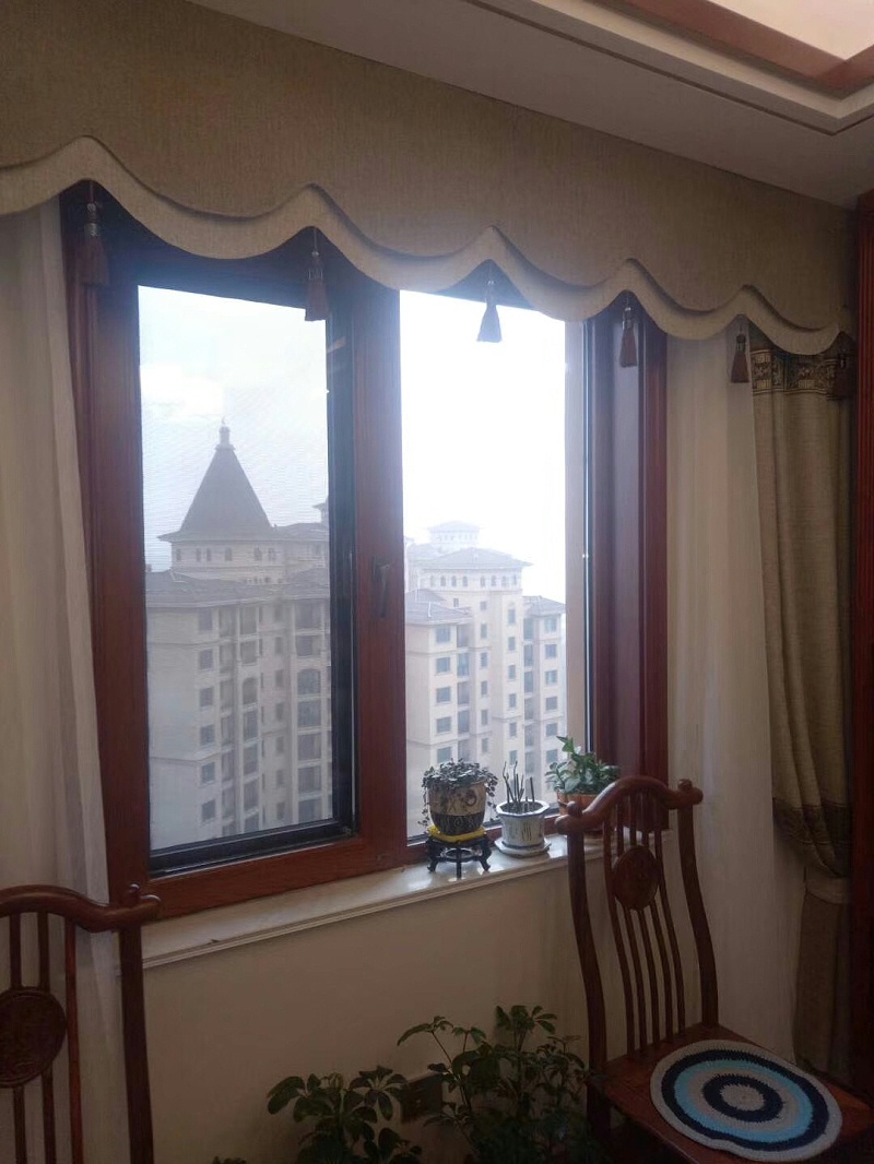 鋁包木門窗夏季實(shí)拍