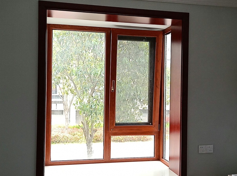 鋁包木門窗場景實拍