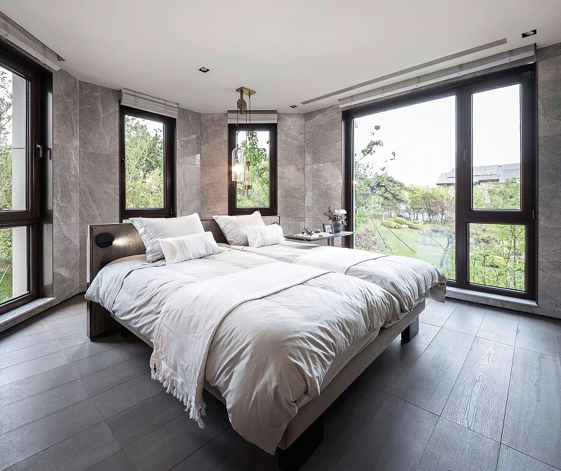 定制鋁包木窗實(shí)拍